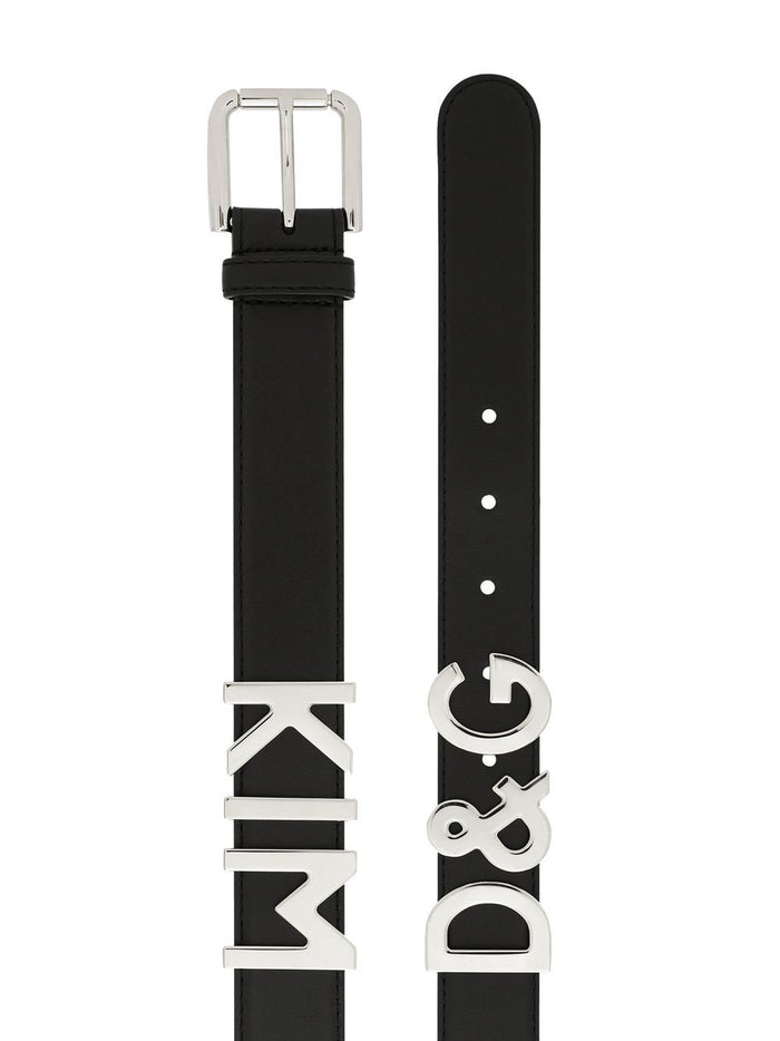 Dolce & Gabbana Belts Black Outer: Leather