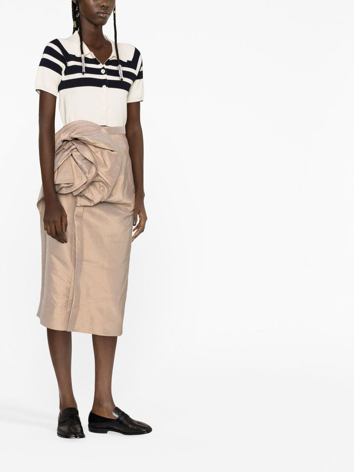 Maison Margiela Skirts Beige Polyester