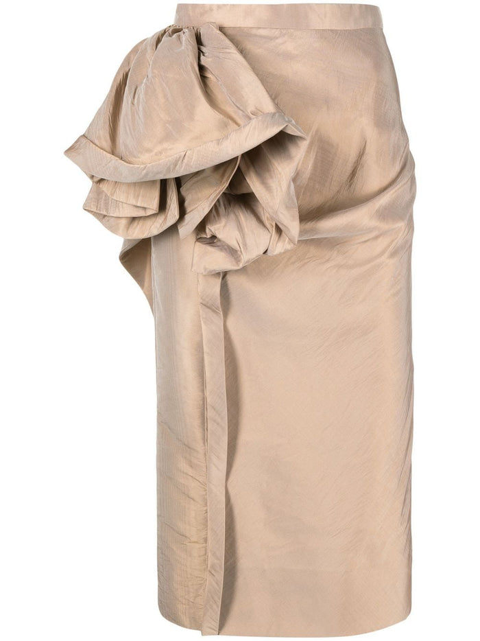 Maison Margiela Skirts Beige Polyester