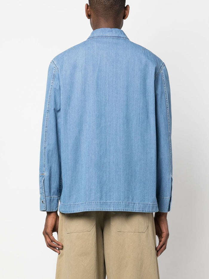 Lanvin Shirts Clear Blue Cotton