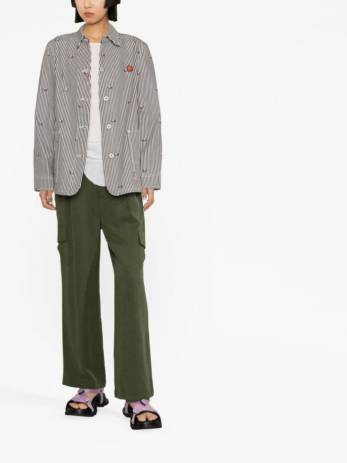 Kenzo Jackets Blue Cotton