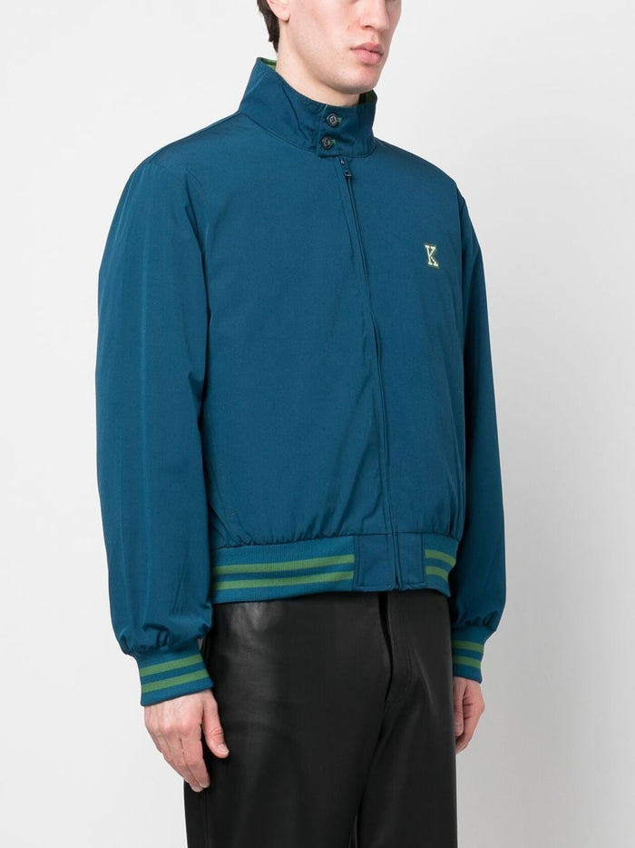 Kenzo Coats Blue Nylon