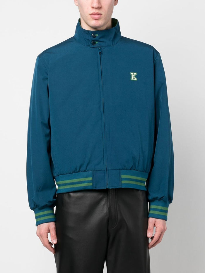 Kenzo Coats Blue Nylon