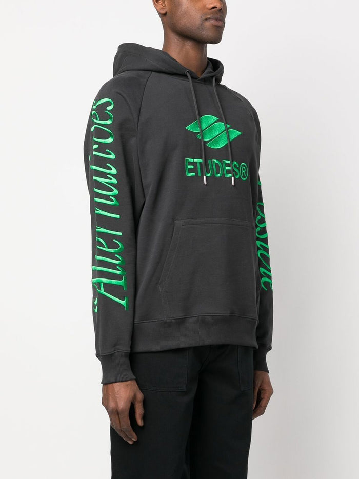 études Sweaters Black Organic Cotton