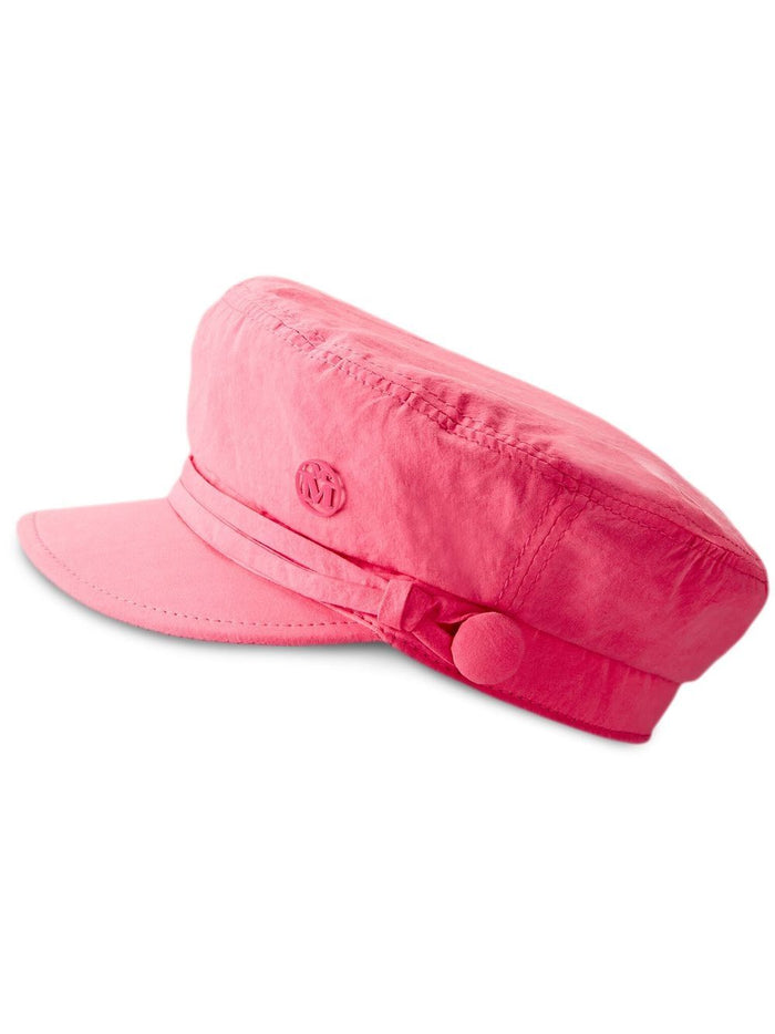 Maison Michel Hats Pink Cotton