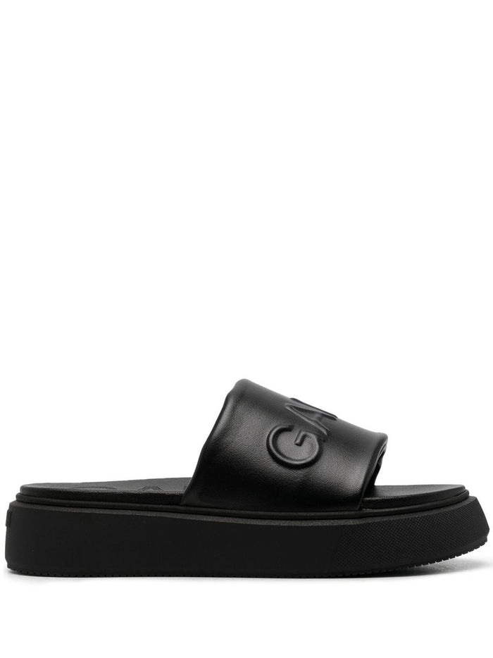 Ganni Sandals Black
