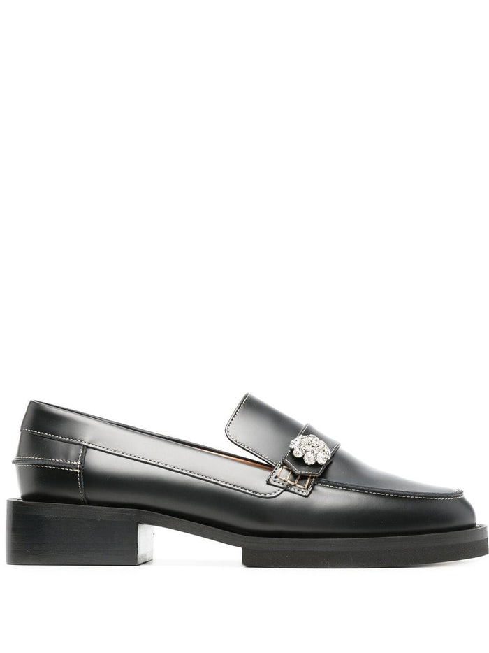 Ganni Flat Shoes Black