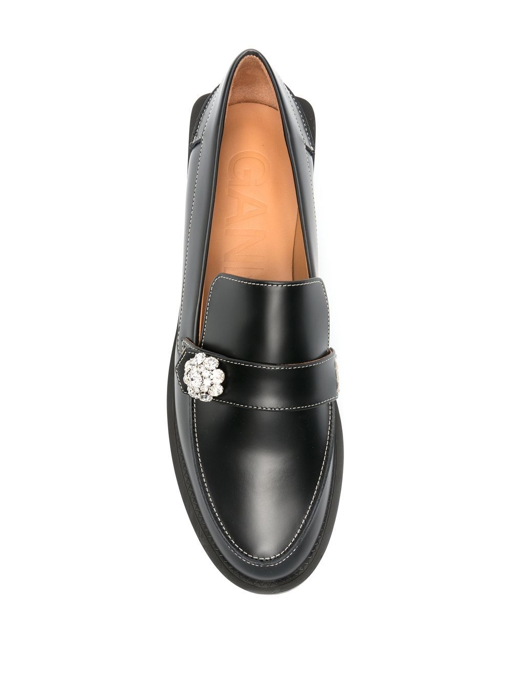 Ganni Flat Shoes Black
