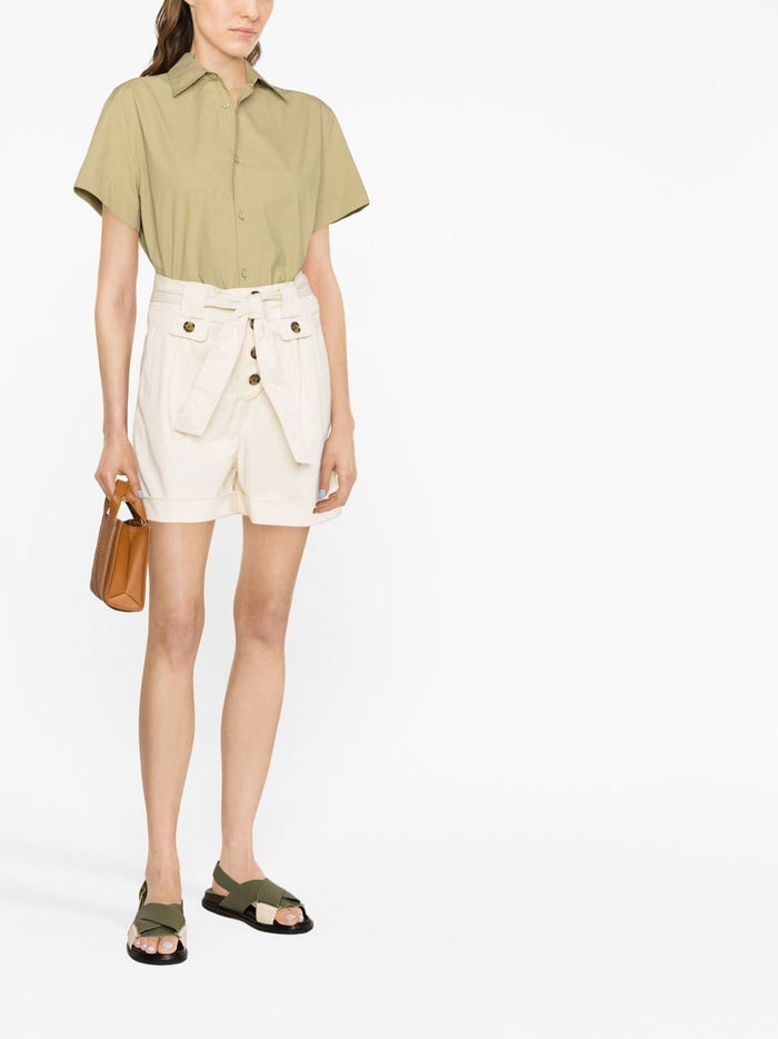 Woolrich Shorts Bianco Cotton
