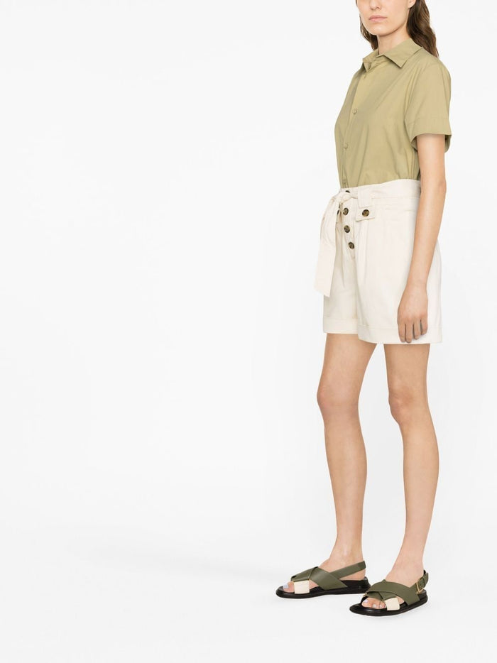 Woolrich Shorts Bianco Cotton