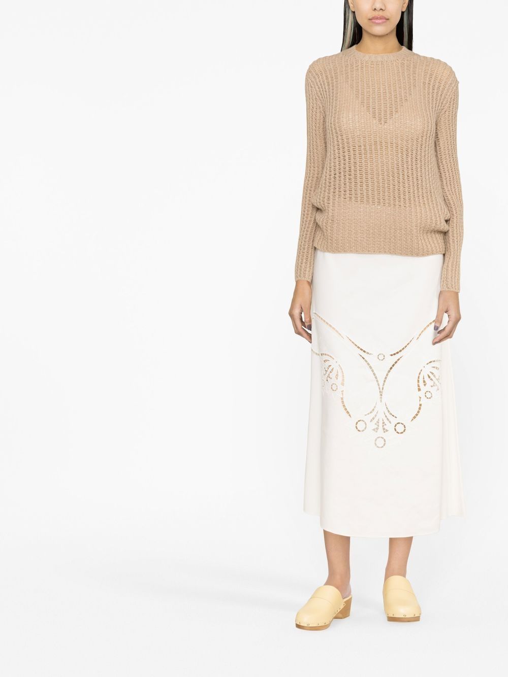 Chloè Skirts White Polyester