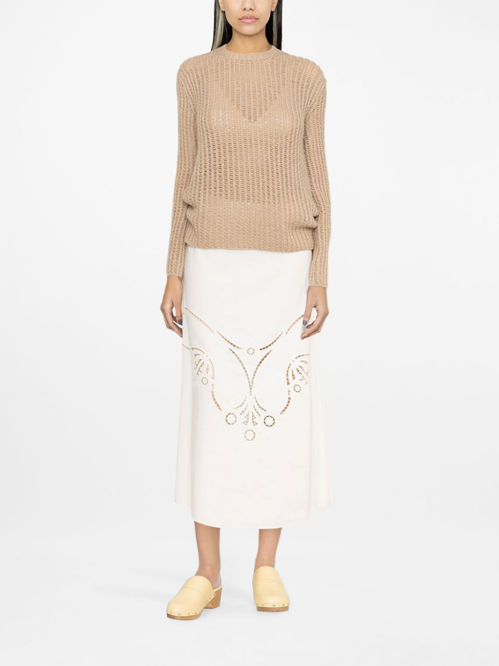 Chloè Skirts White Polyester