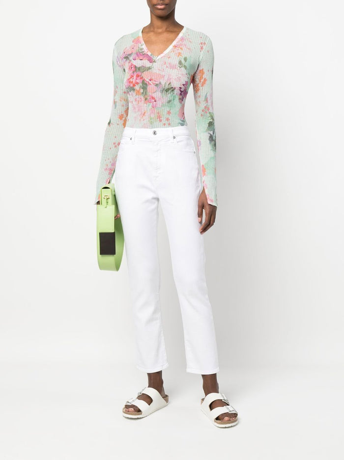 Seven Jeans White Cotton