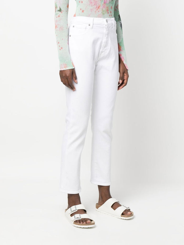 Seven Jeans White Cotton