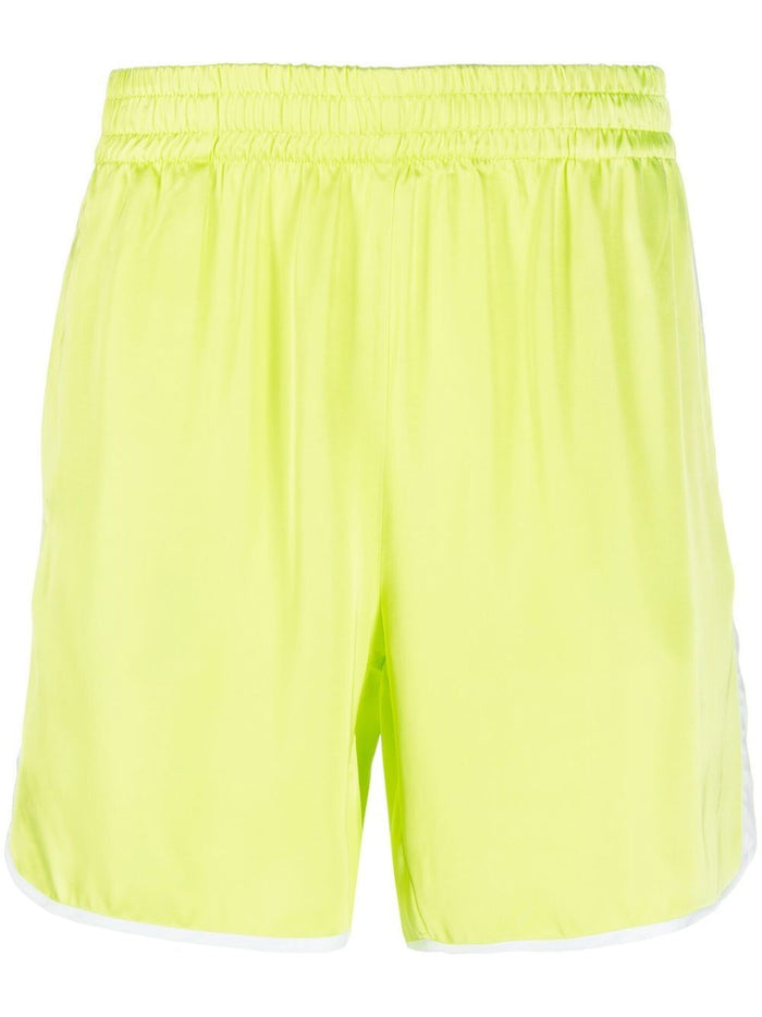 BLUE SKY INN Shorts Green Viscose
