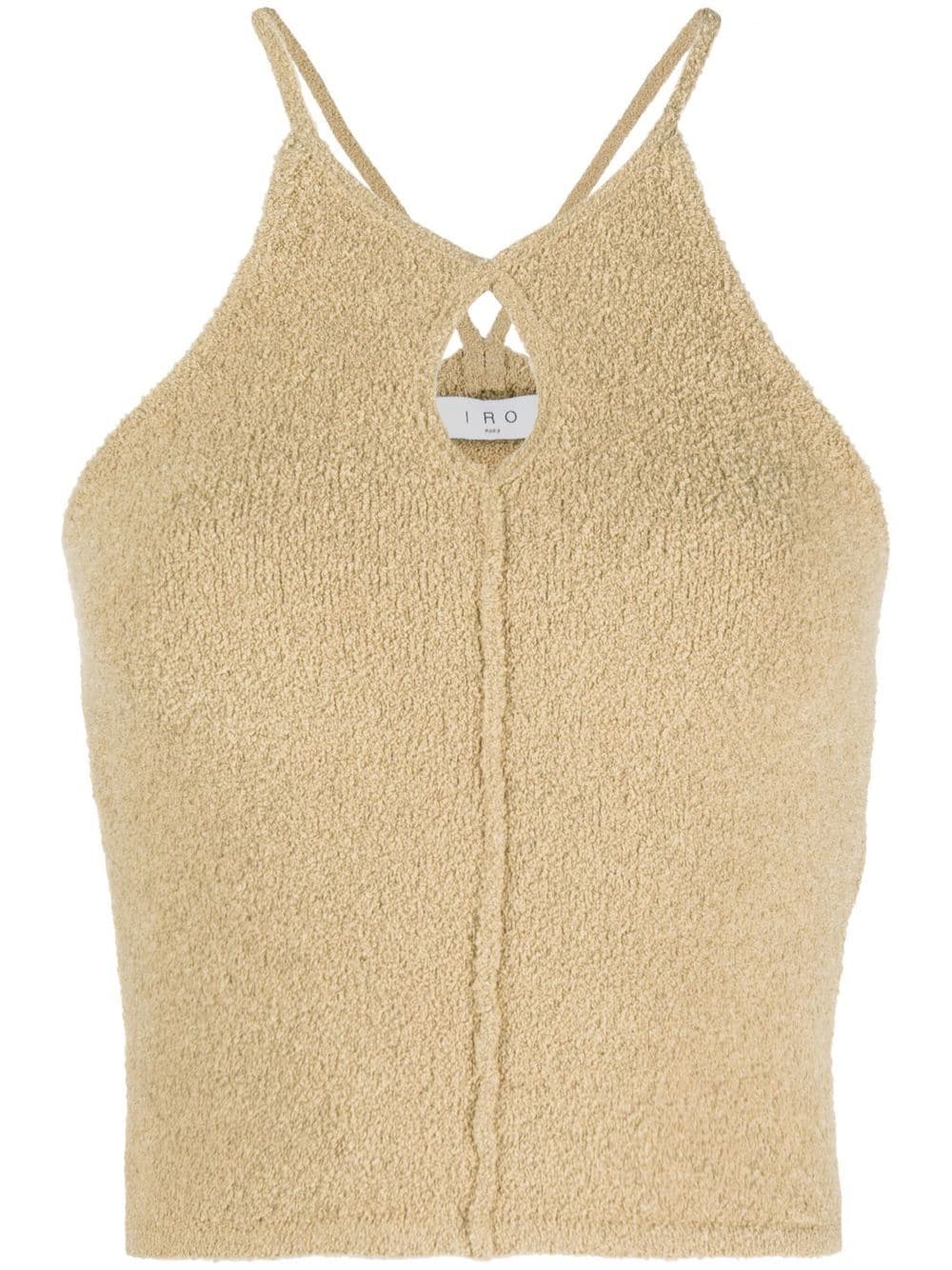 Iro Top Beige Cotton