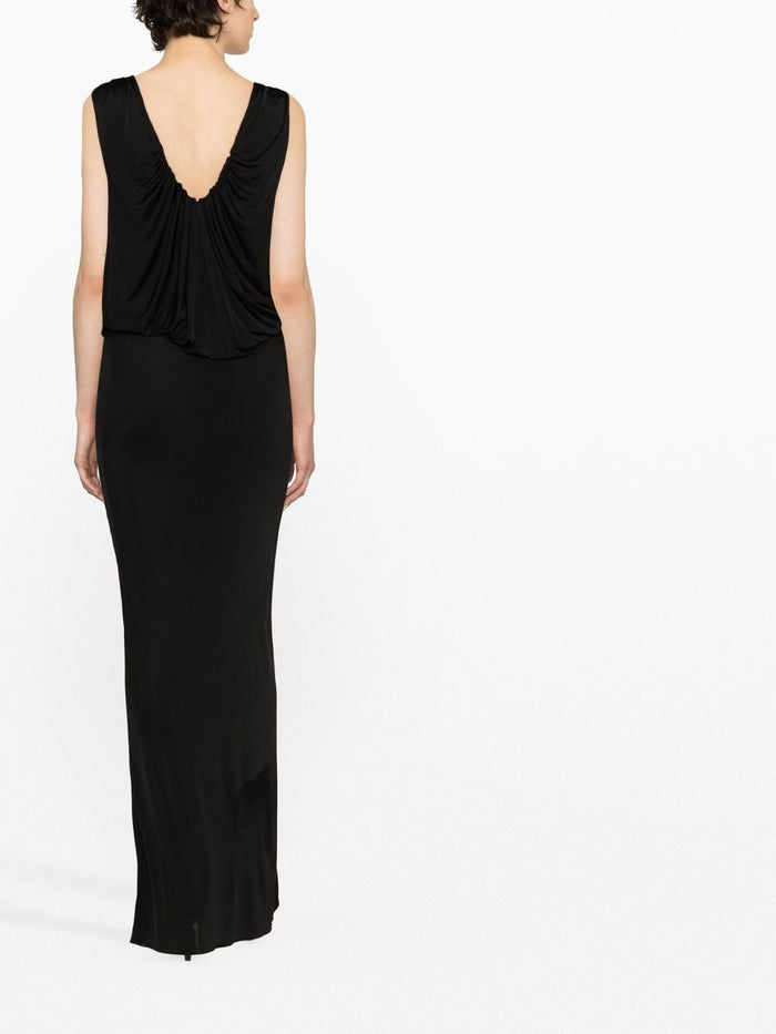 Saint Laurent Dresses Black Viscose