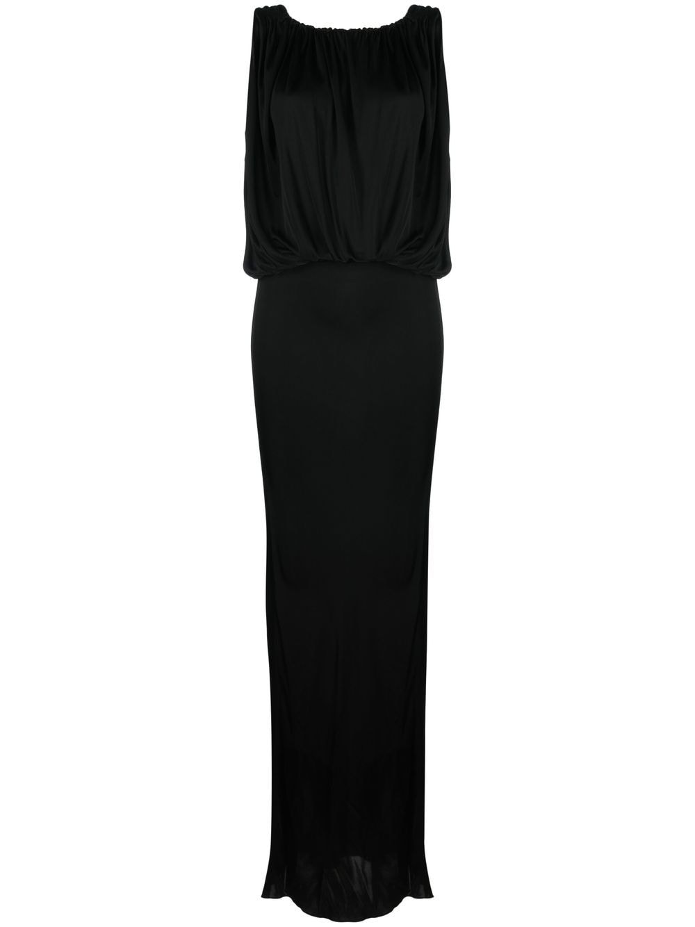 Saint Laurent Dresses Black Viscose