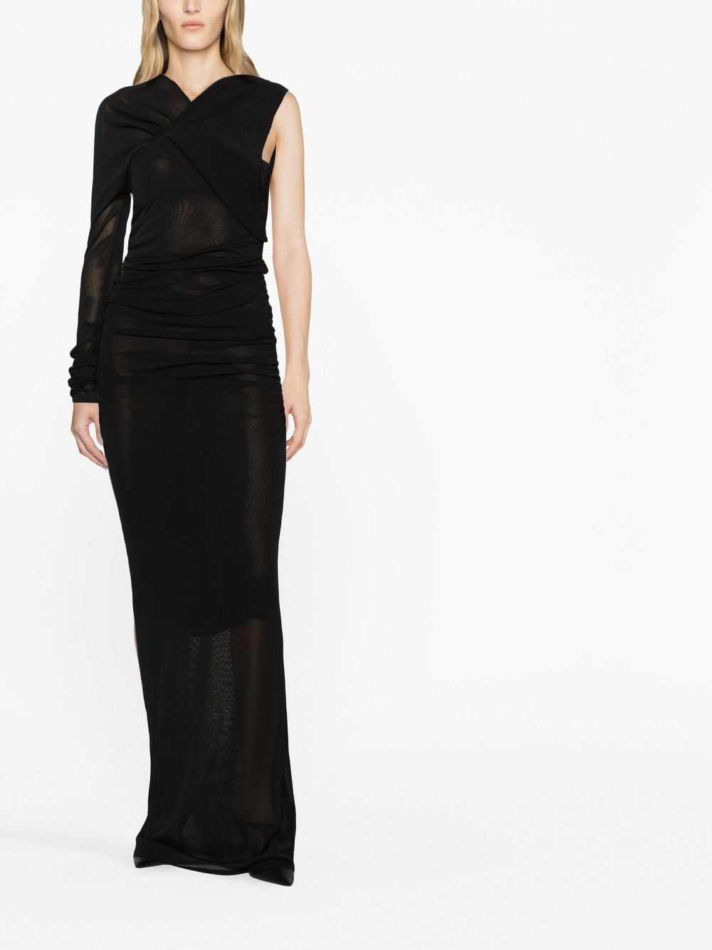Saint Laurent Dresses Black Viscose