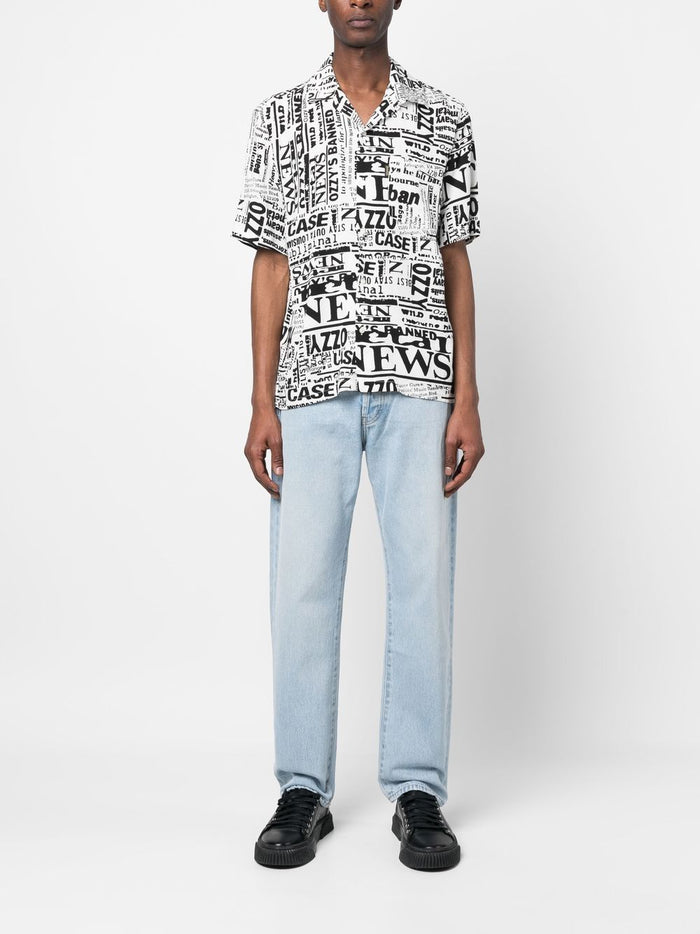 Aries Shirts White Viscose