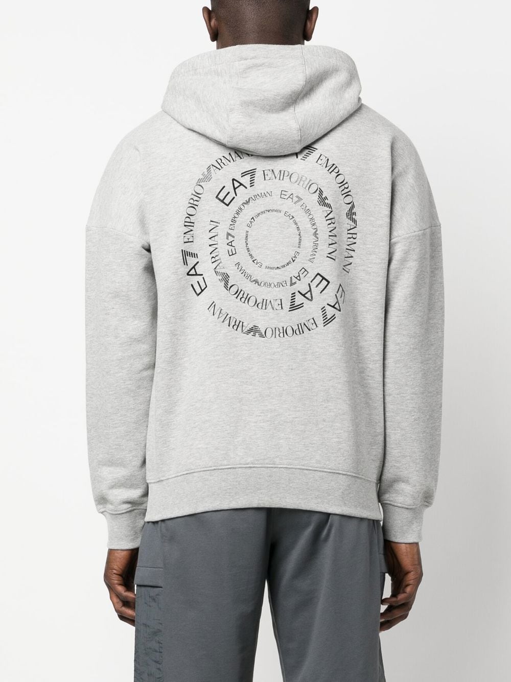 Ea7 Sweaters Grigio Outer: Cotton