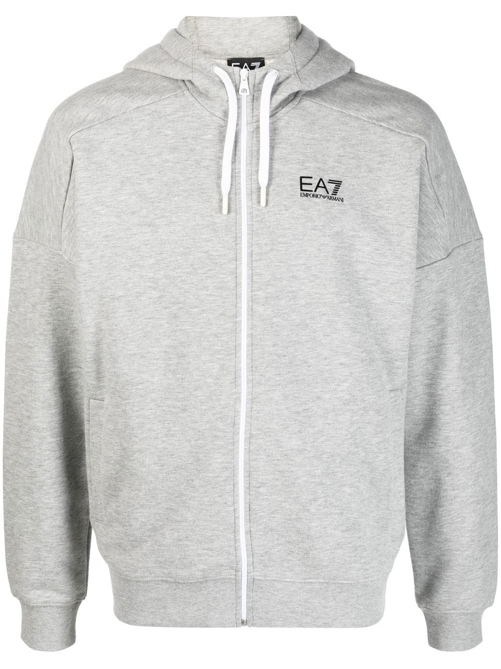Ea7 Sweaters Grigio Outer: Cotton