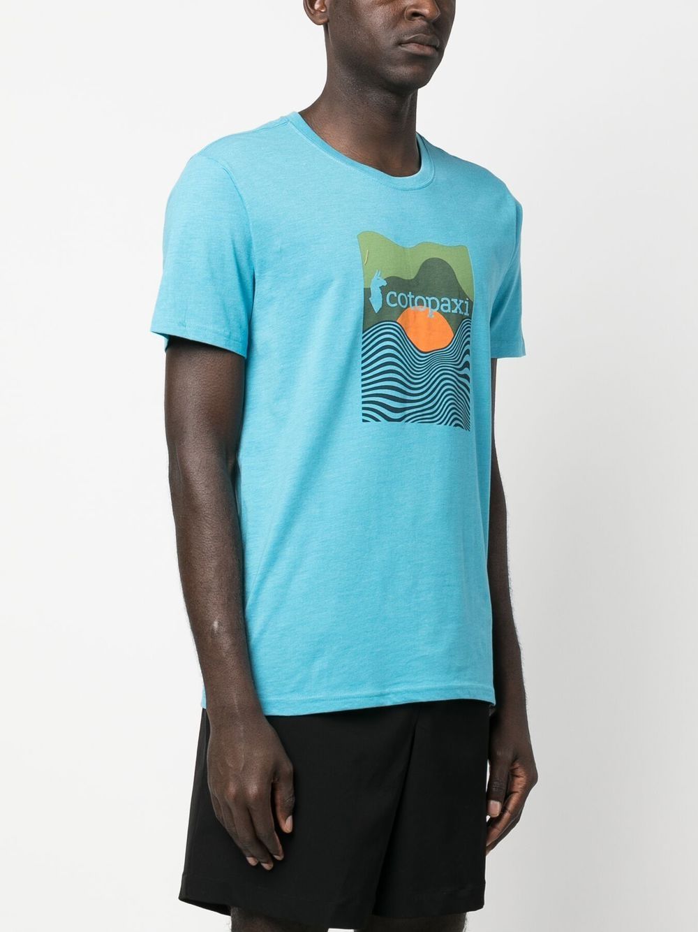 COTOPAXI T-shirts and Polos Blue Organic Cotton