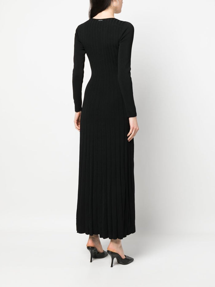 MMK Dresses Black Viscose