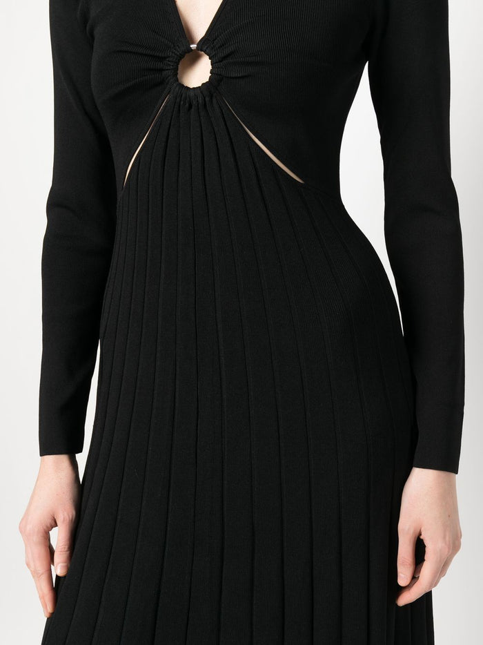 MMK Dresses Black Viscose