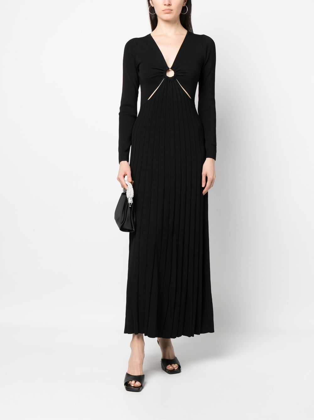 MMK Dresses Black Viscose