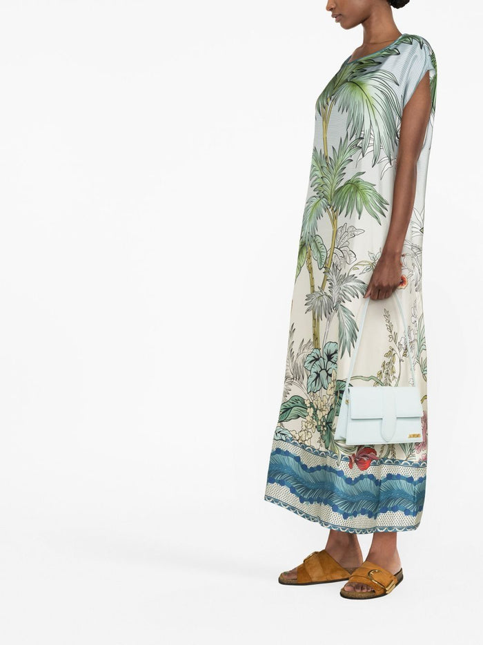 F.R.S . Dresses Clear Blue Silk
