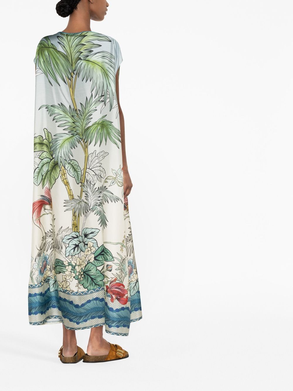 F.R.S . Dresses Clear Blue Silk
