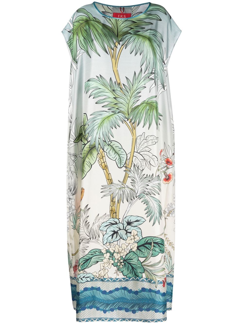 F.R.S . Dresses Clear Blue Silk