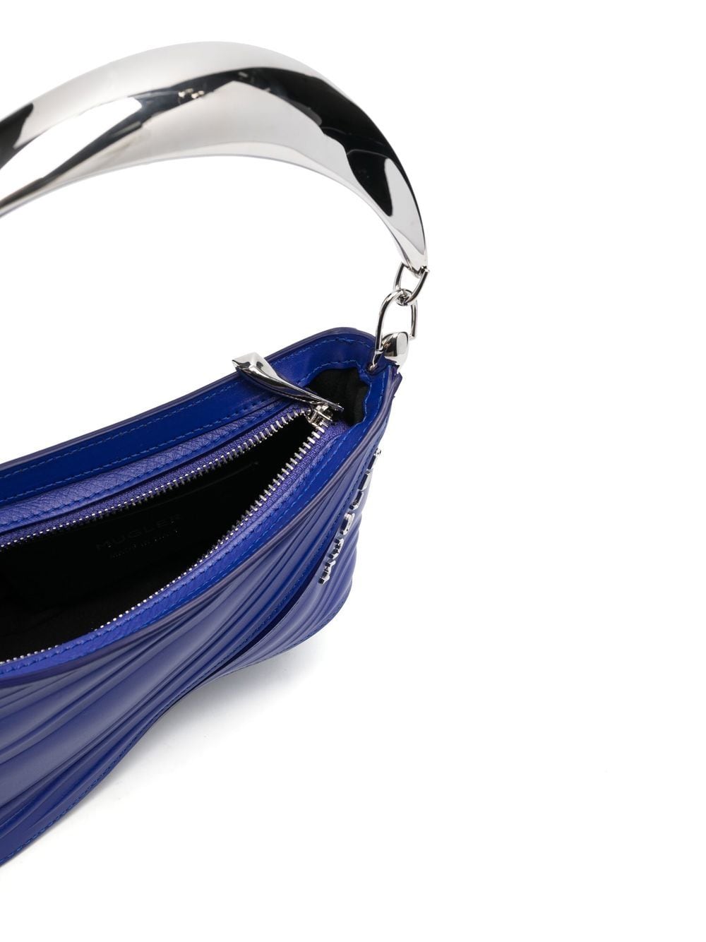 MUGLER Bags Blue Outer: Calf Leather