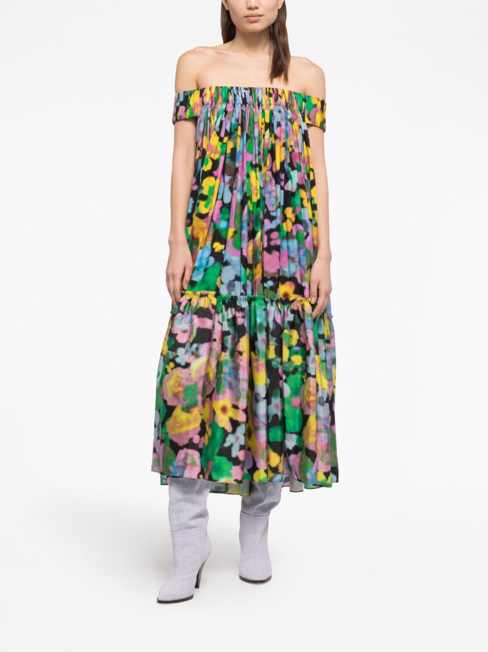 AZ FACTORY WITH LUTZ HUELLE Dresses MultiColour Recycled Polyester