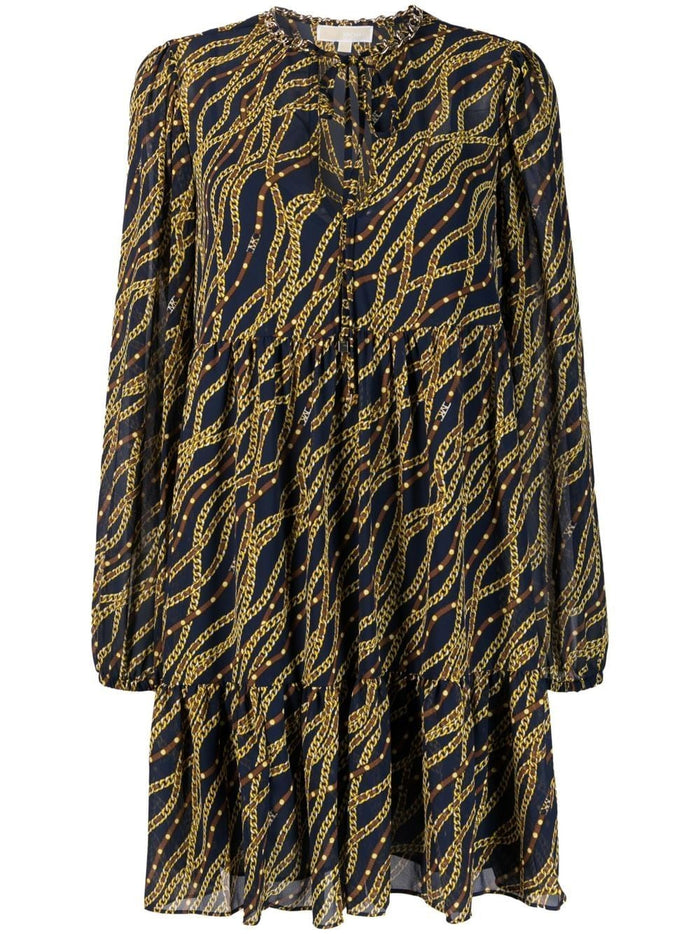 MMK Dresses Blue Recycled Polyester