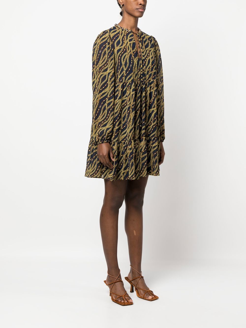 MMK Dresses Blue Recycled Polyester