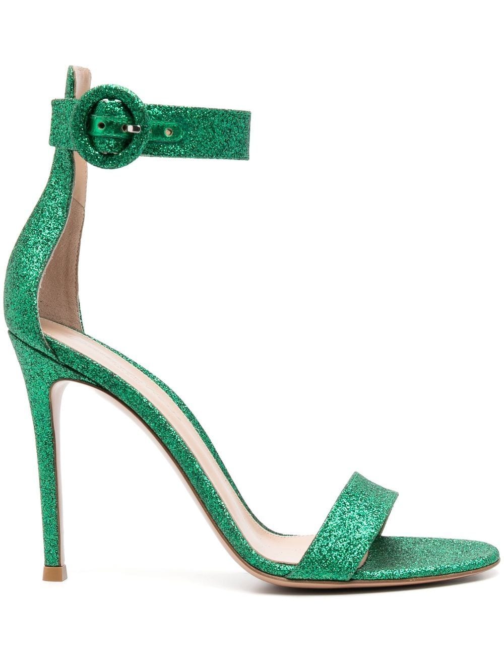 Gianvito Rossi Sandals Green Outer: Calf Leather