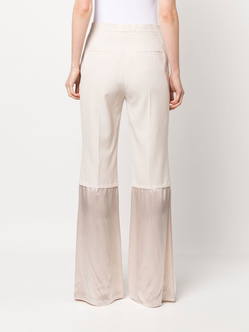Fendi Trousers White Fleecewool