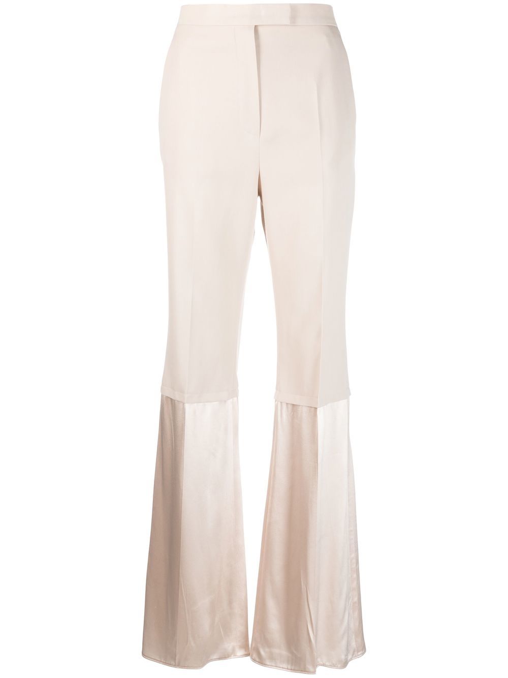 Fendi Trousers White Fleecewool