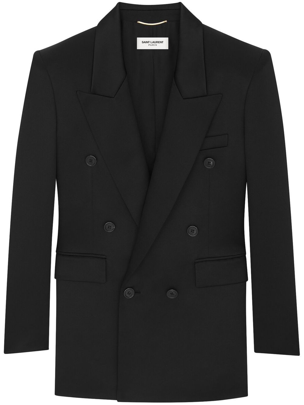 Saint Laurent Jackets Black
