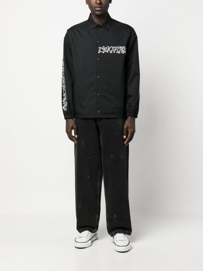 Junya Watanabe Coats Black Outer: Nylon