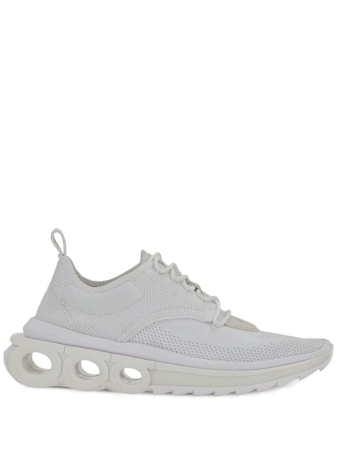 Ferragamo Sneakers White Outer: Fabric