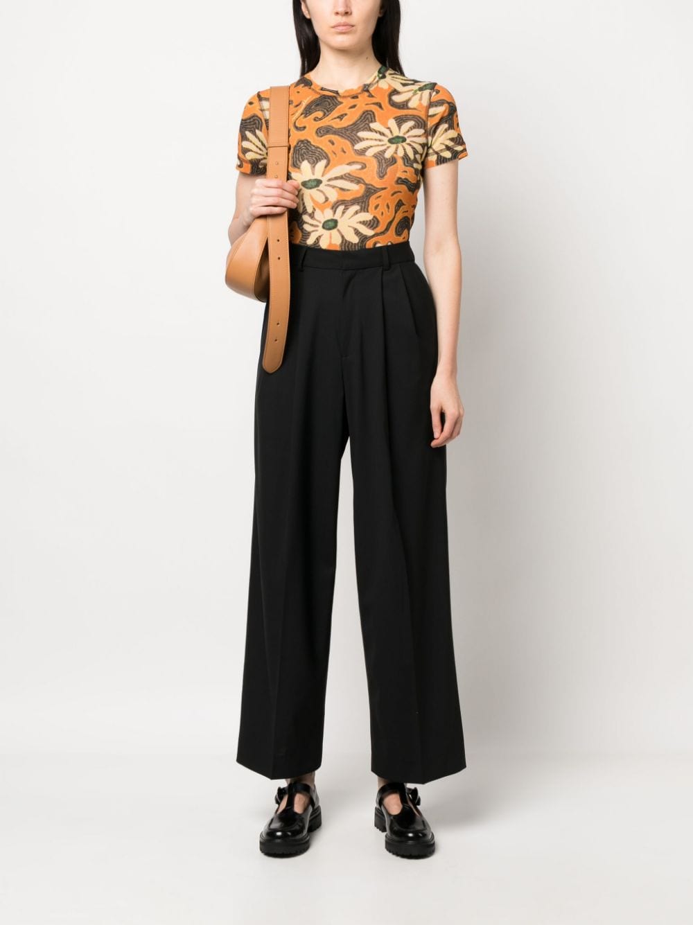 AZ FACTORY WITH LUTZ HUELLE Trousers Black Outer: Virgin Wool