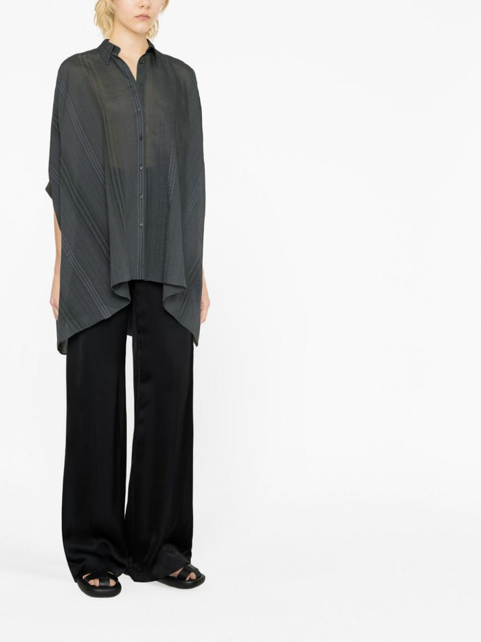 Brunello Cucinelli Shirts Grey Cotton