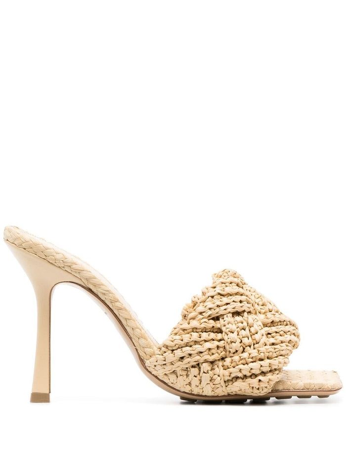 Bottega Veneta Sandals Beige Furs & Skins->leather100 %
