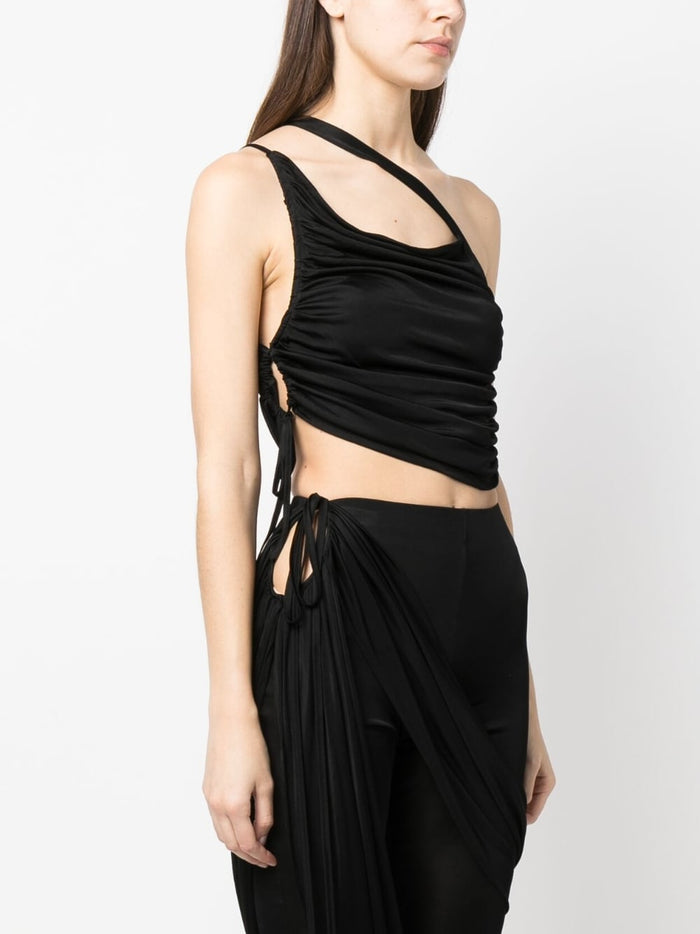 Andrea Adamo Top Black Viscose