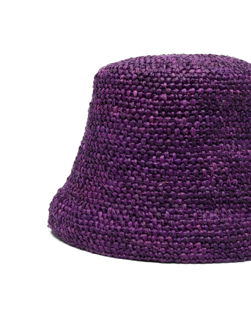 JACQUEMUS Hats Purple Raffia