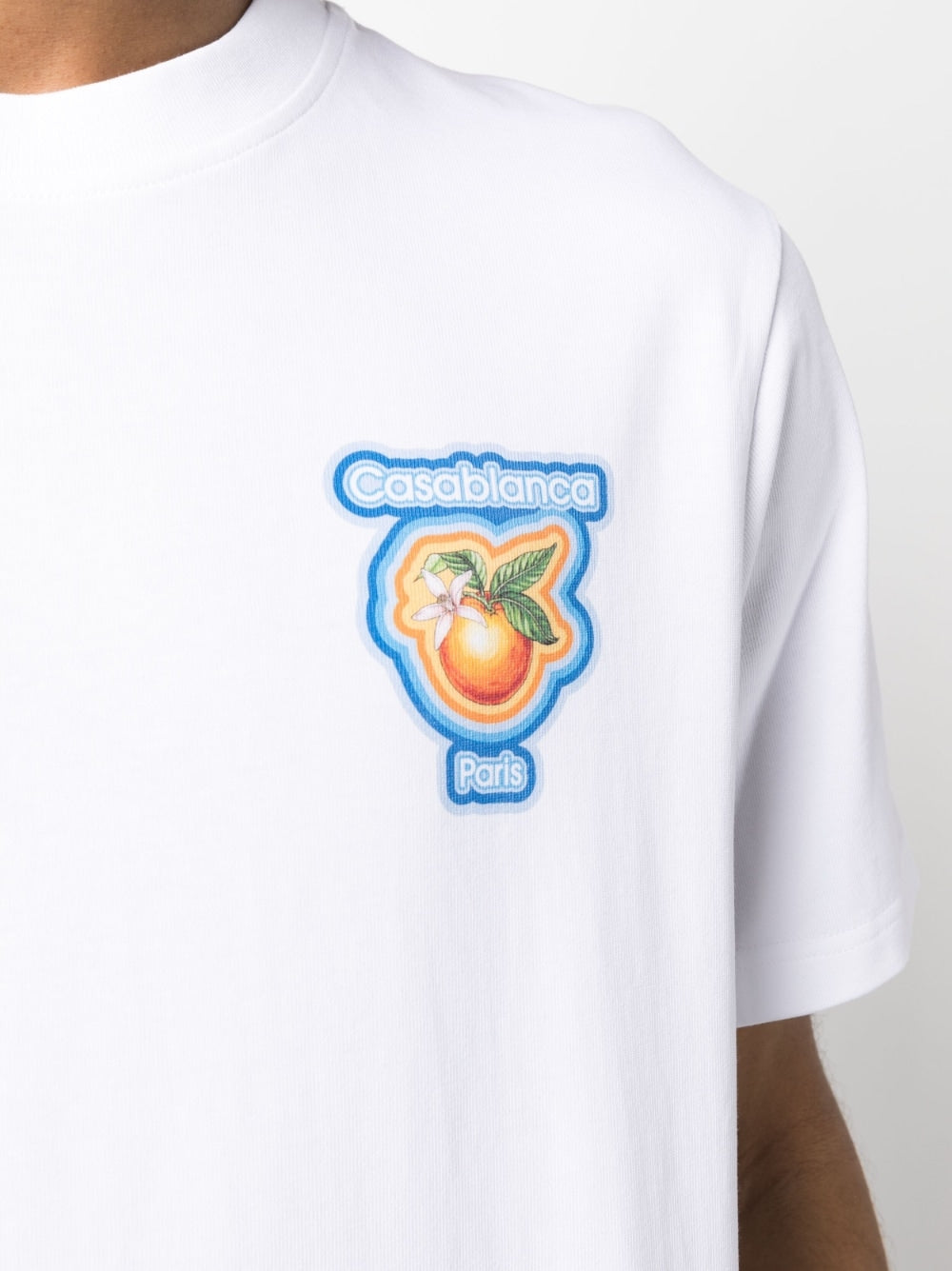 Casablanca T-Shirts And Polos White Outer: Organic Cotton