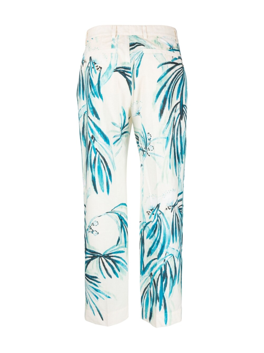 F.R.S . Trousers White Natural (veg)->cotton100 %